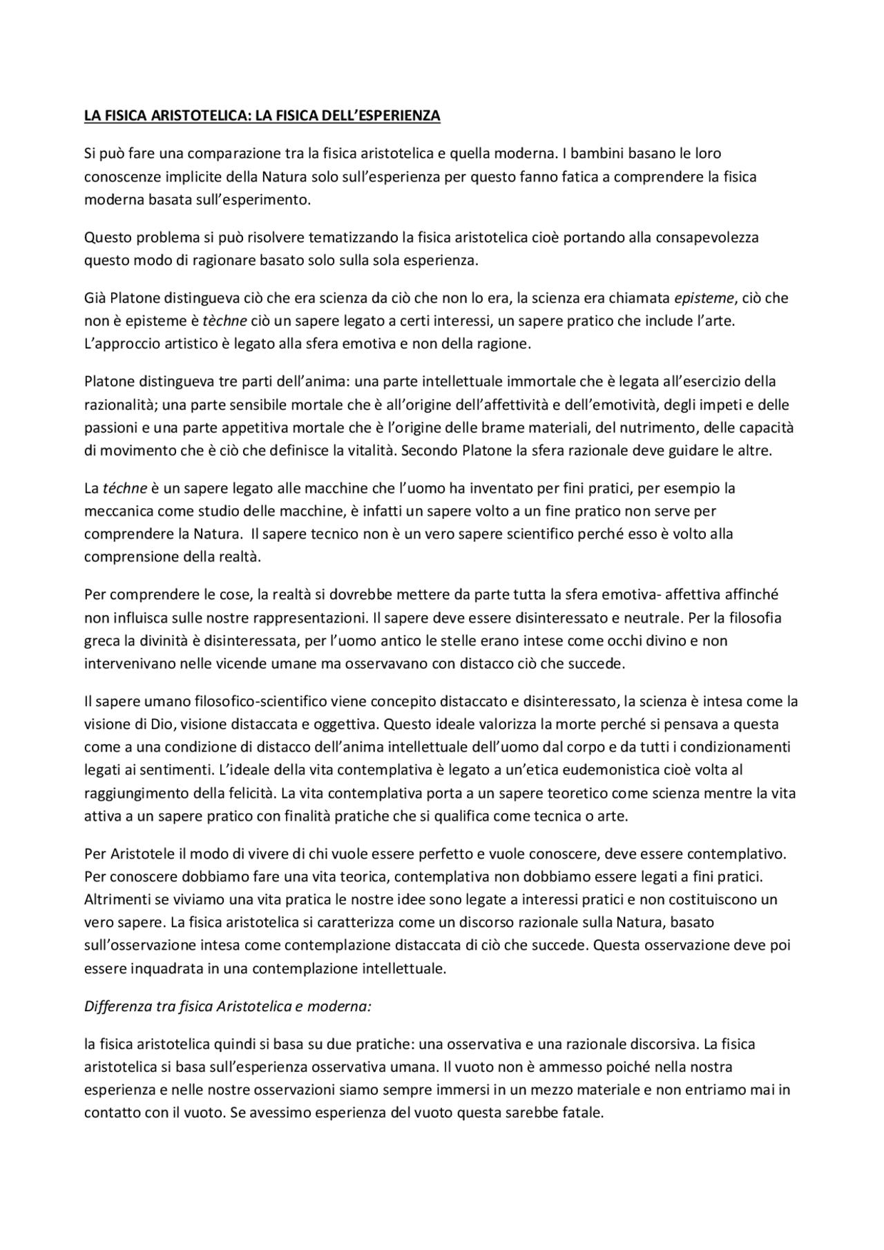 Confronto cap 2 e 3 Il primo libro di Fisica / Enrico Giannetto ...