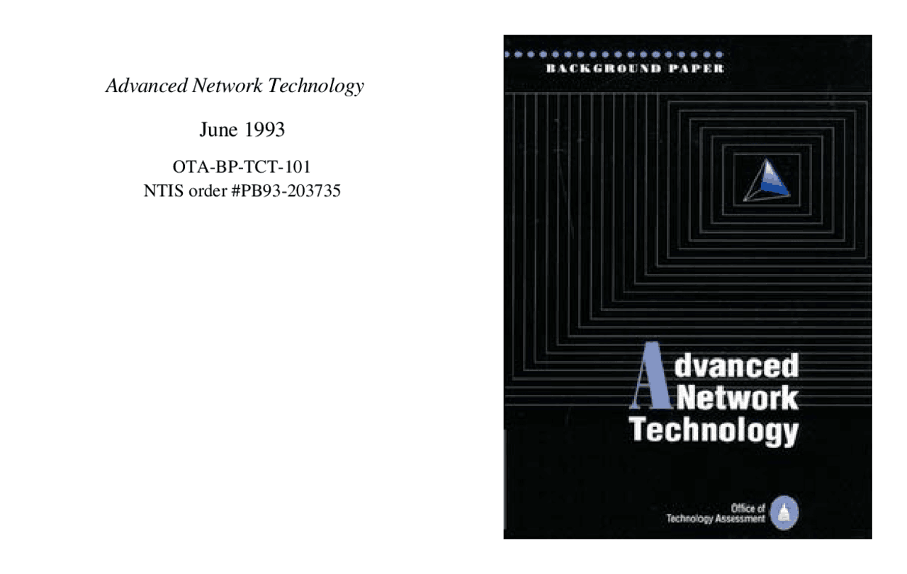 Advanced Network Technology | Exams Computer Networks | Docsity