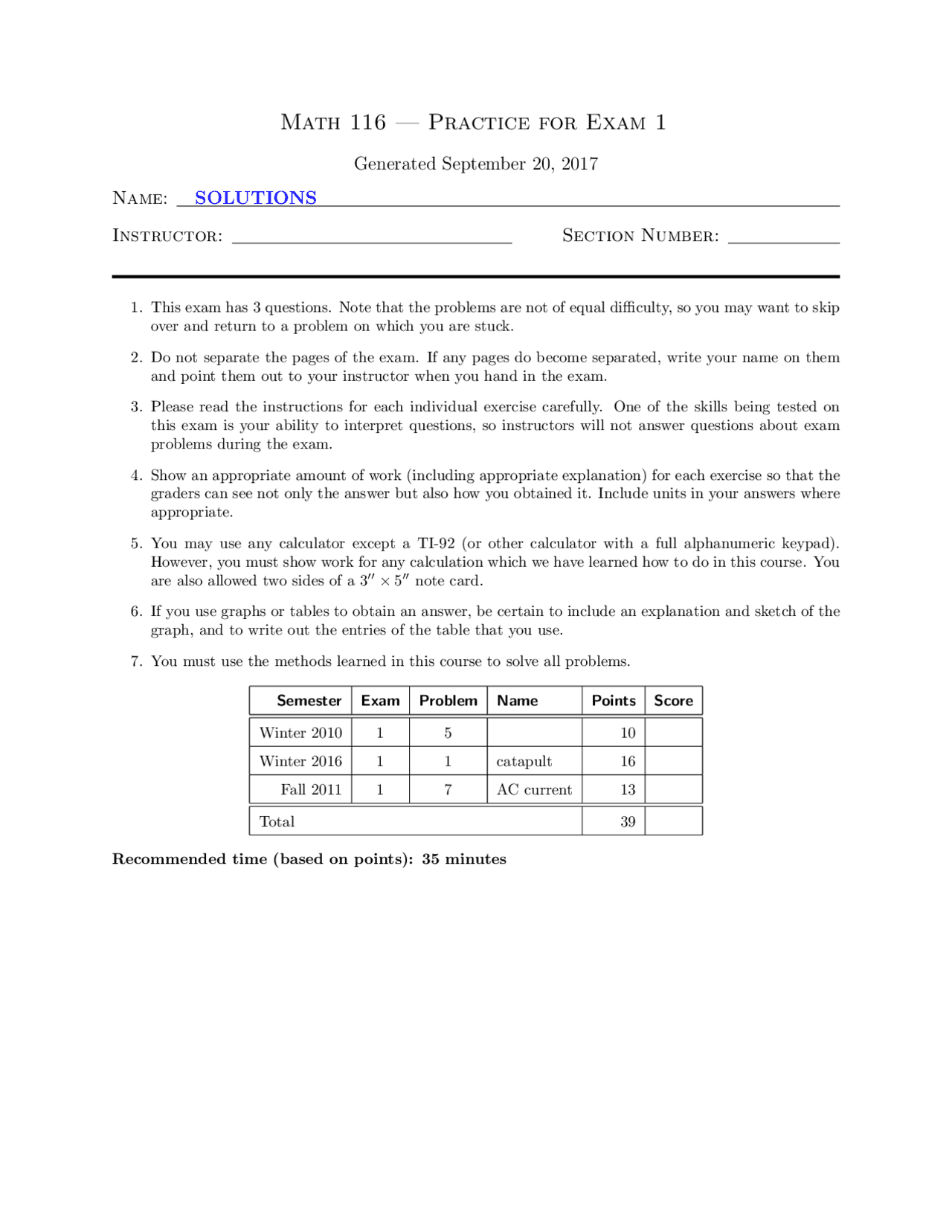 Math 116 Exam 1 Practice Study Notes Number Theory Docsity