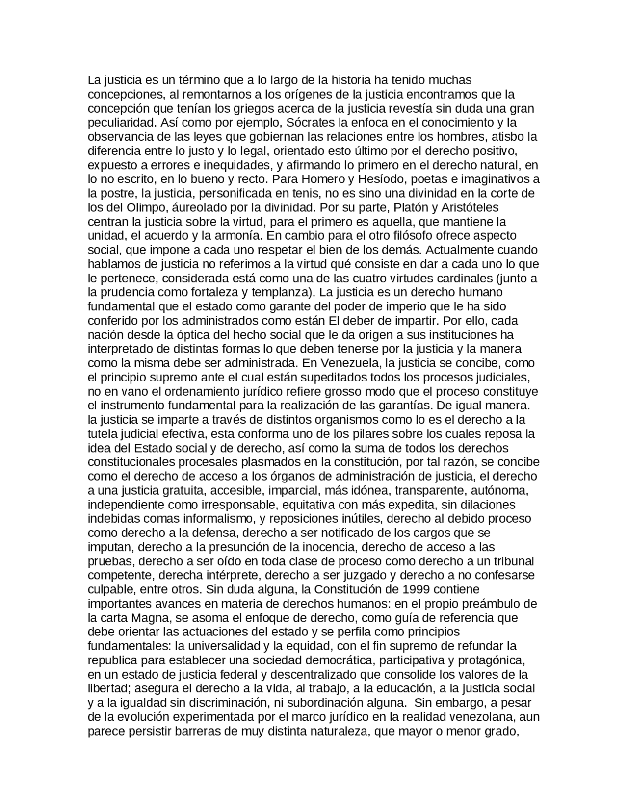 El derecho a la tutela judicial efectiva y el acceso a la justicia ...