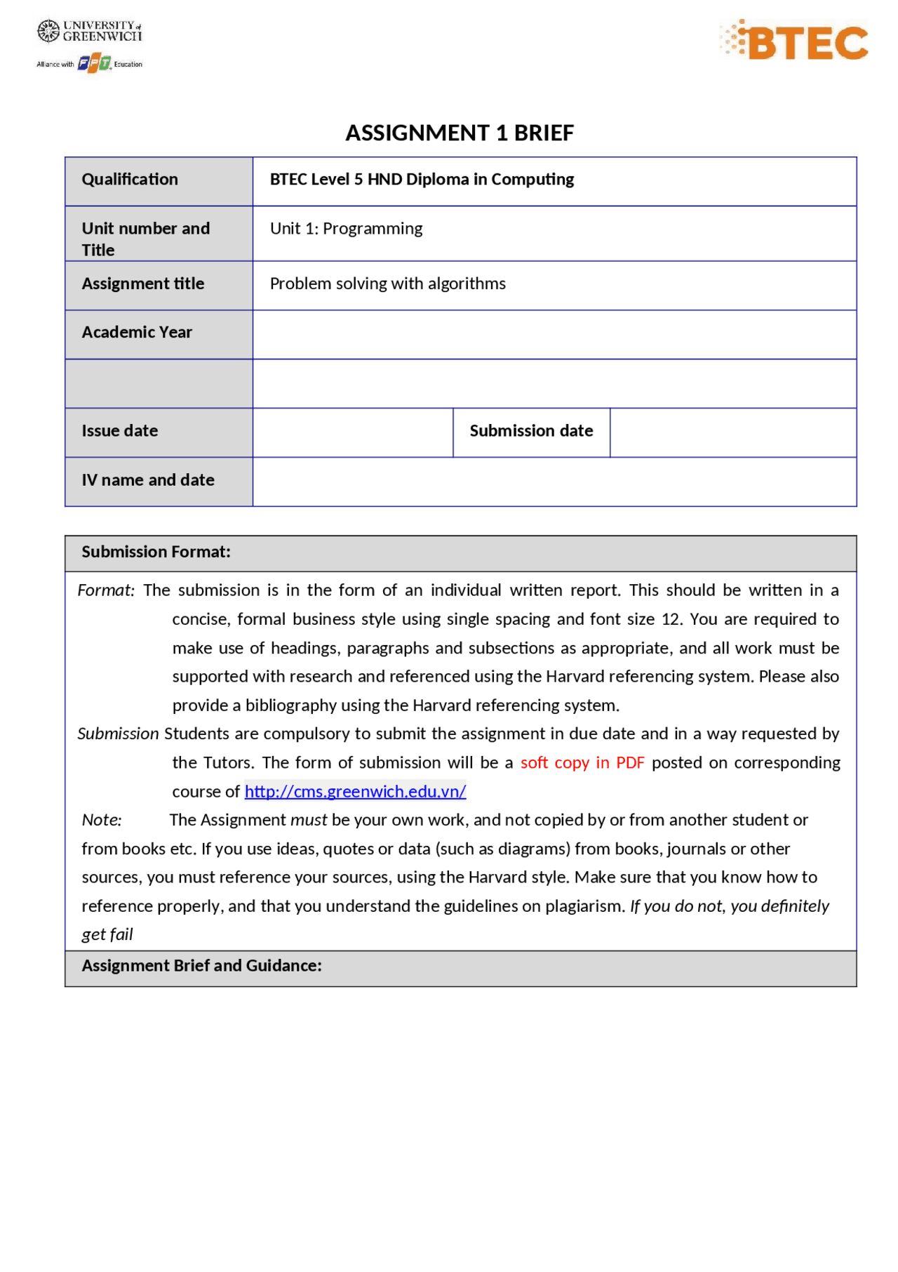 unit 1 assignments 1 a | Cheat Sheet Technology | Docsity