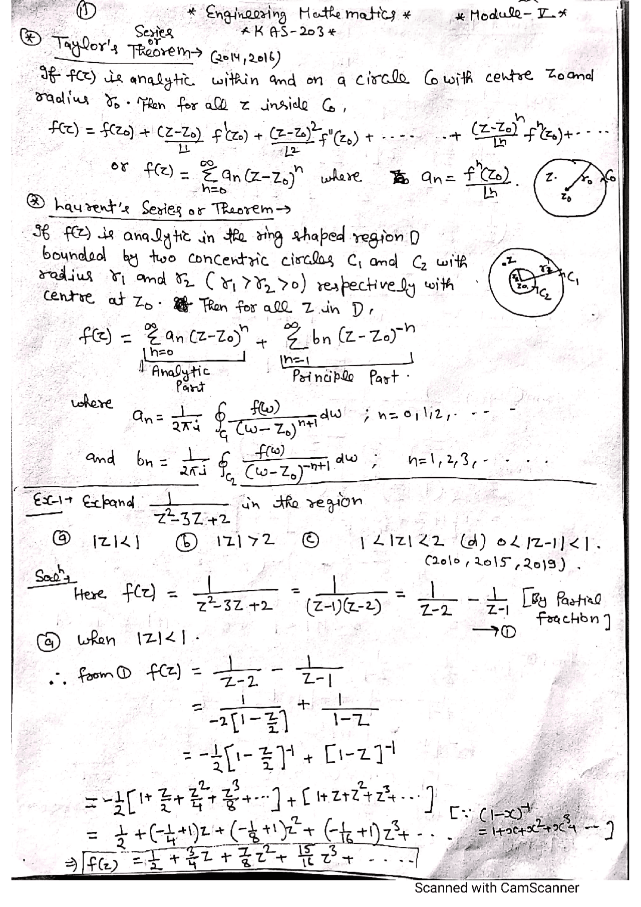 Notes of Unit 5 engineering mathematics II part 5 | Lecture notes ...