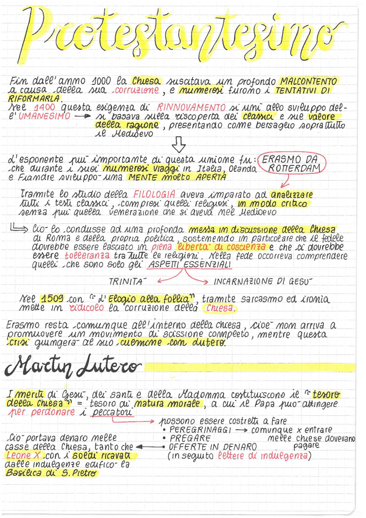 Protestantesimo, Calvinismo, Anglicanesimo e Controriforma | Appunti di ...