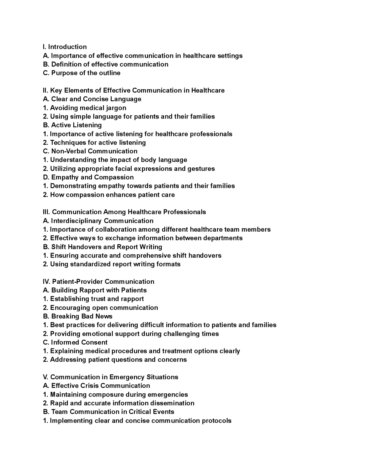 Role Of Communication In Health Care Facility Study Guides Projects role-of-communication-in-health-care-facility-study-guides-projects