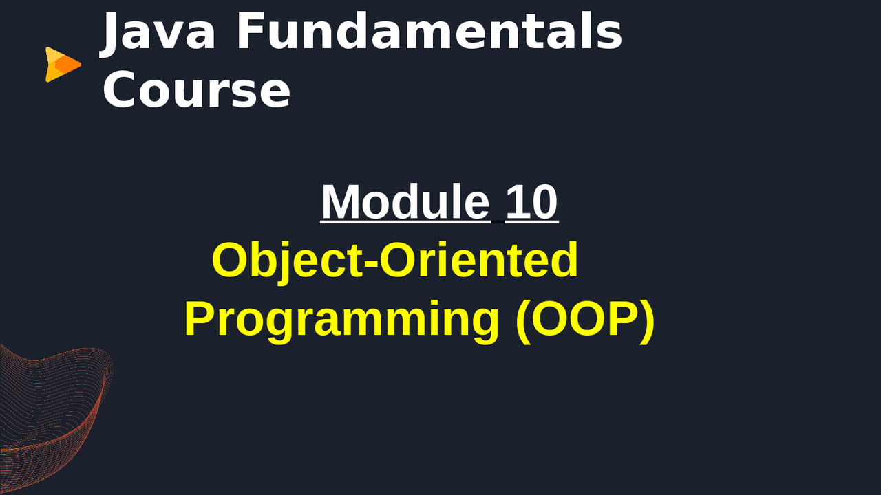 Overview Of Object Oriented Programming | Slides Java Programming | Docsity