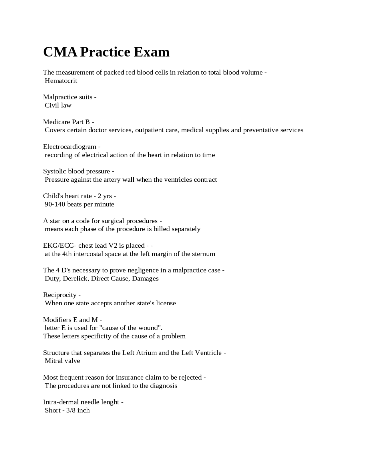 Cmas Practice The Most Effective Strategies For Success Truth or Fiction(01)