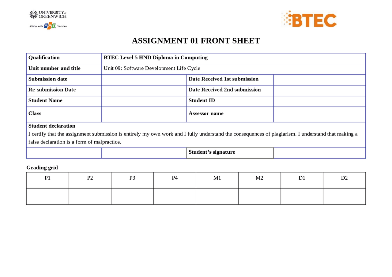 Software Development Life Cycle Study Guides Projects Research