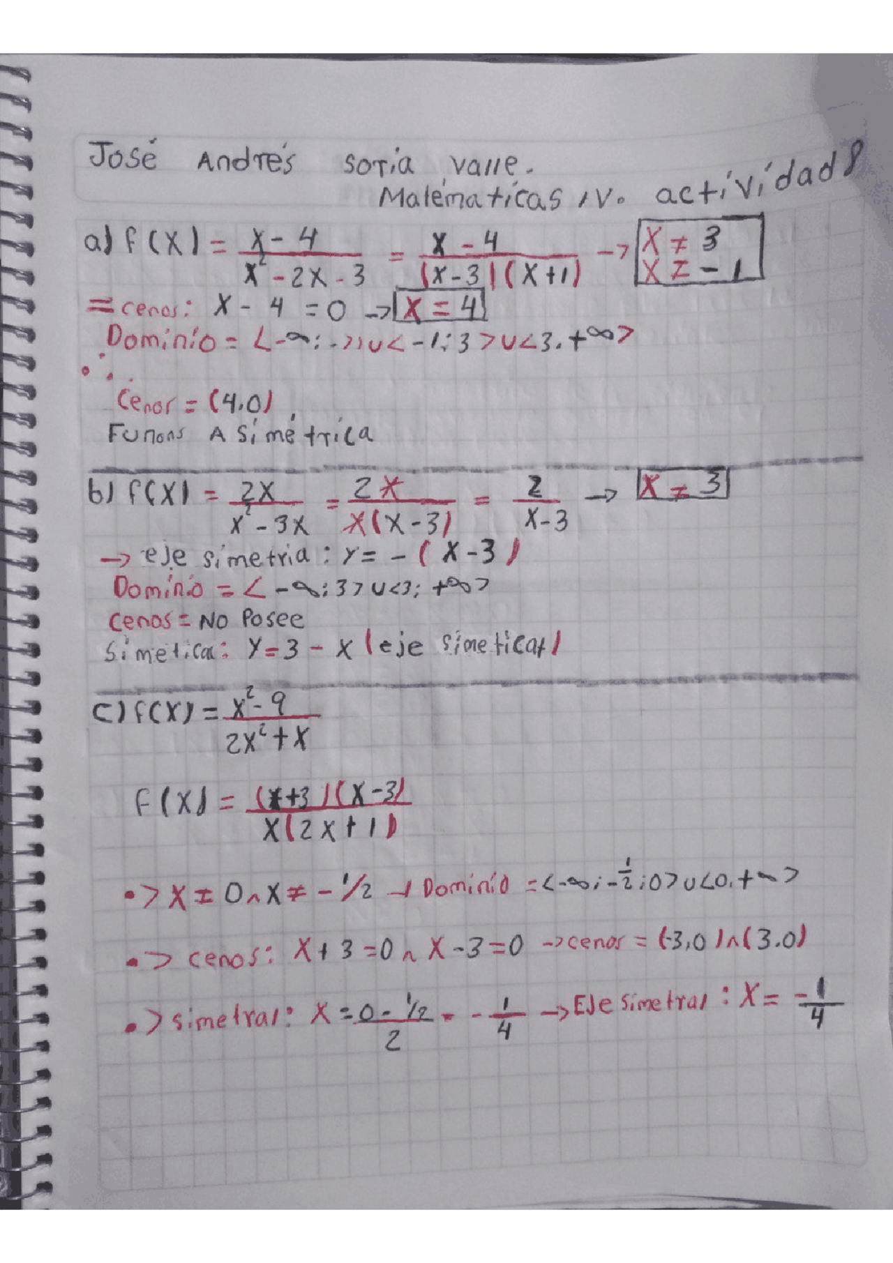 Matemáticas Iv completo a la materia | Ejercicios de Matemáticas | Docsity