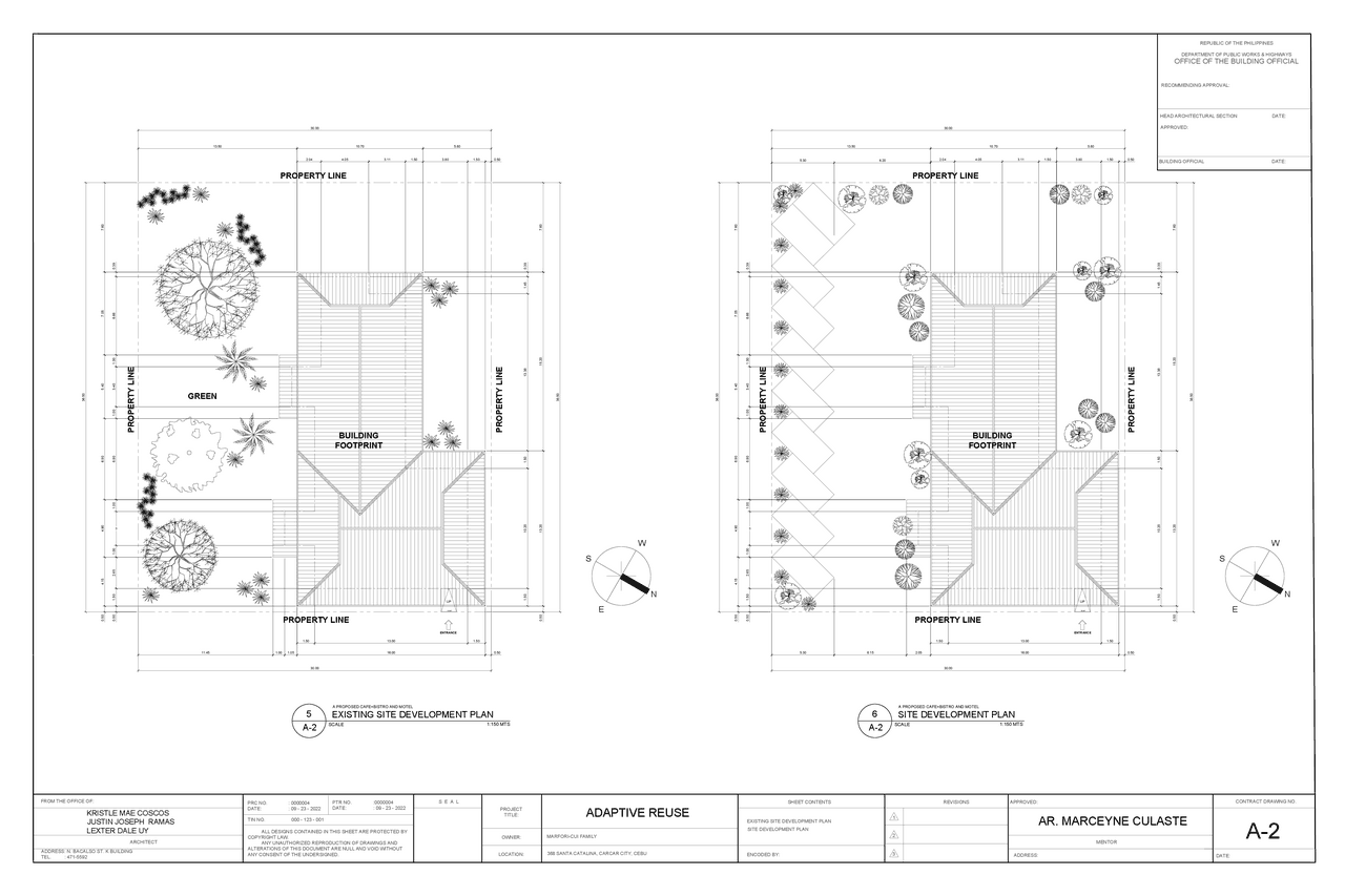 Site Development Plan : Design 4 Adaptive Reuse | Assignments ...