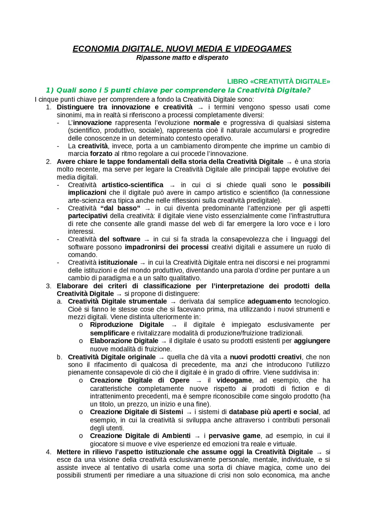 Computer science (network e data management) - tutte domande e risposte