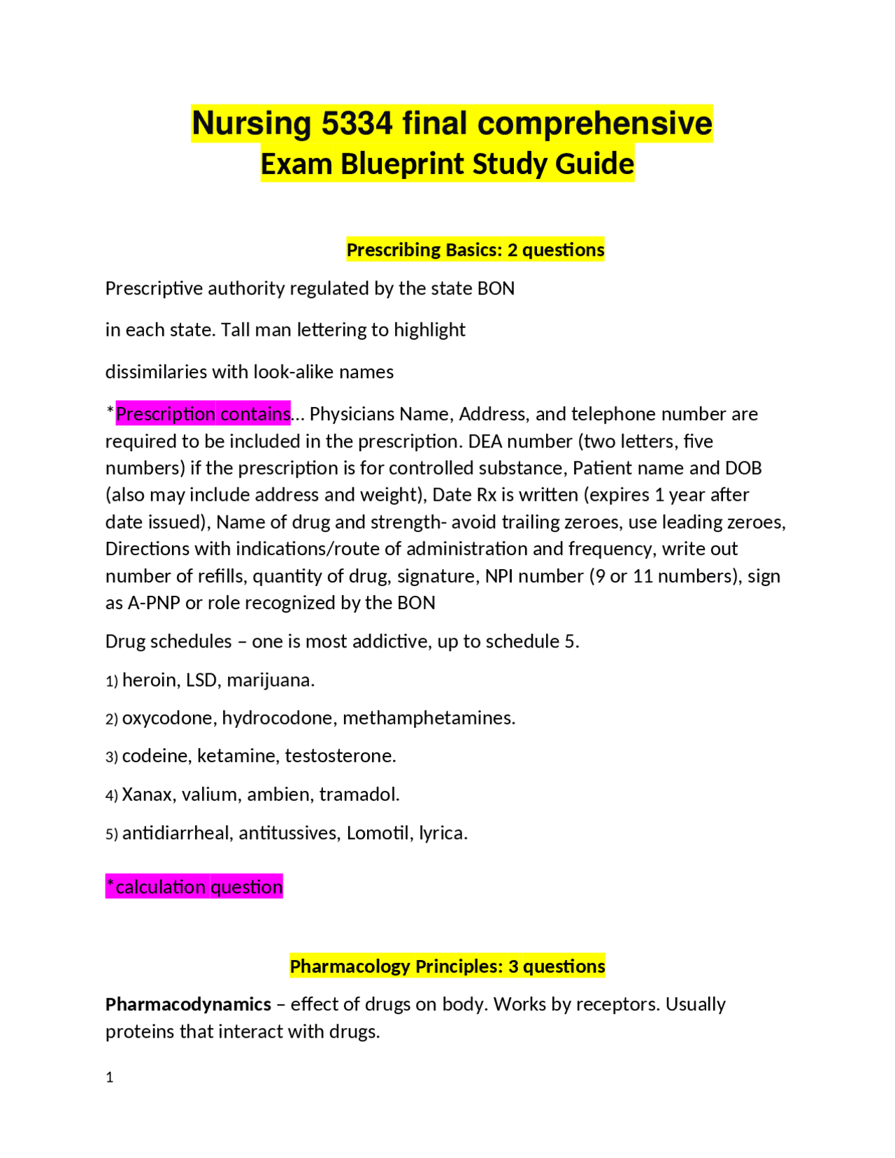 Nursing 5334 Final Comprehensive Exam Blueprint Study Guide Exams nursing-5334-final-comprehensive-exam-blueprint-study-guide-exams