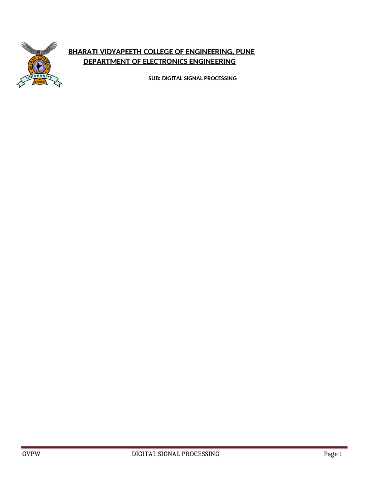 DSP notes Unit-2 with examples | Lecture notes Digital Signal ...