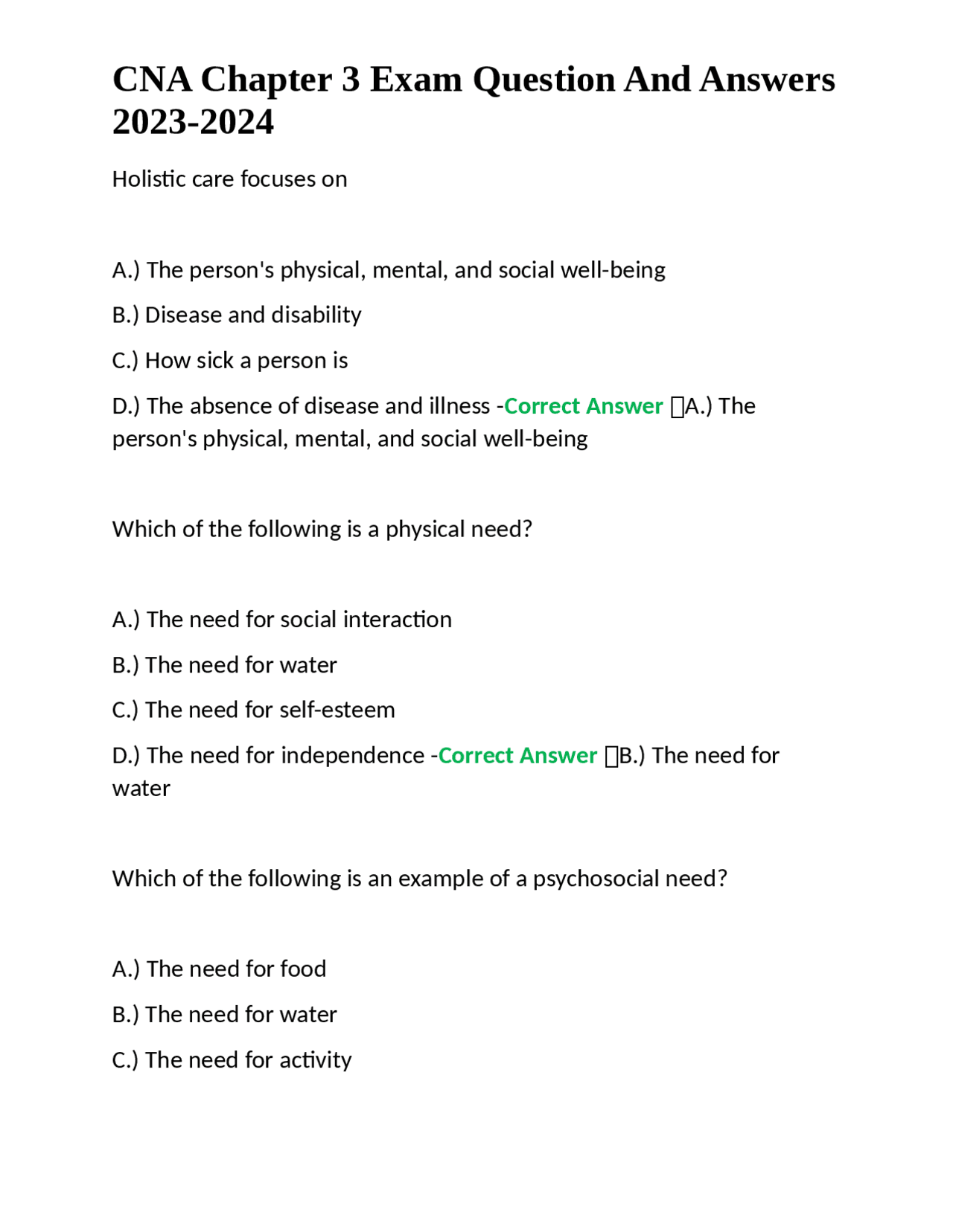 cna-chapter-3-exam-question-and-answers-2023-2024-exams-nursing-docsity