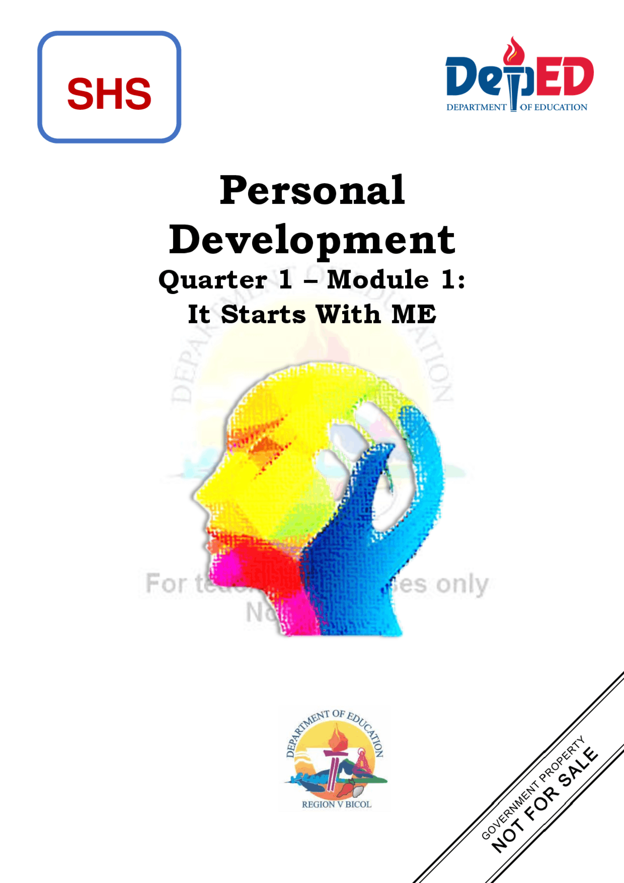 PERSONAL DEVELOPMENT Q1 MODULE 1 | Study notes Philosophy | Docsity