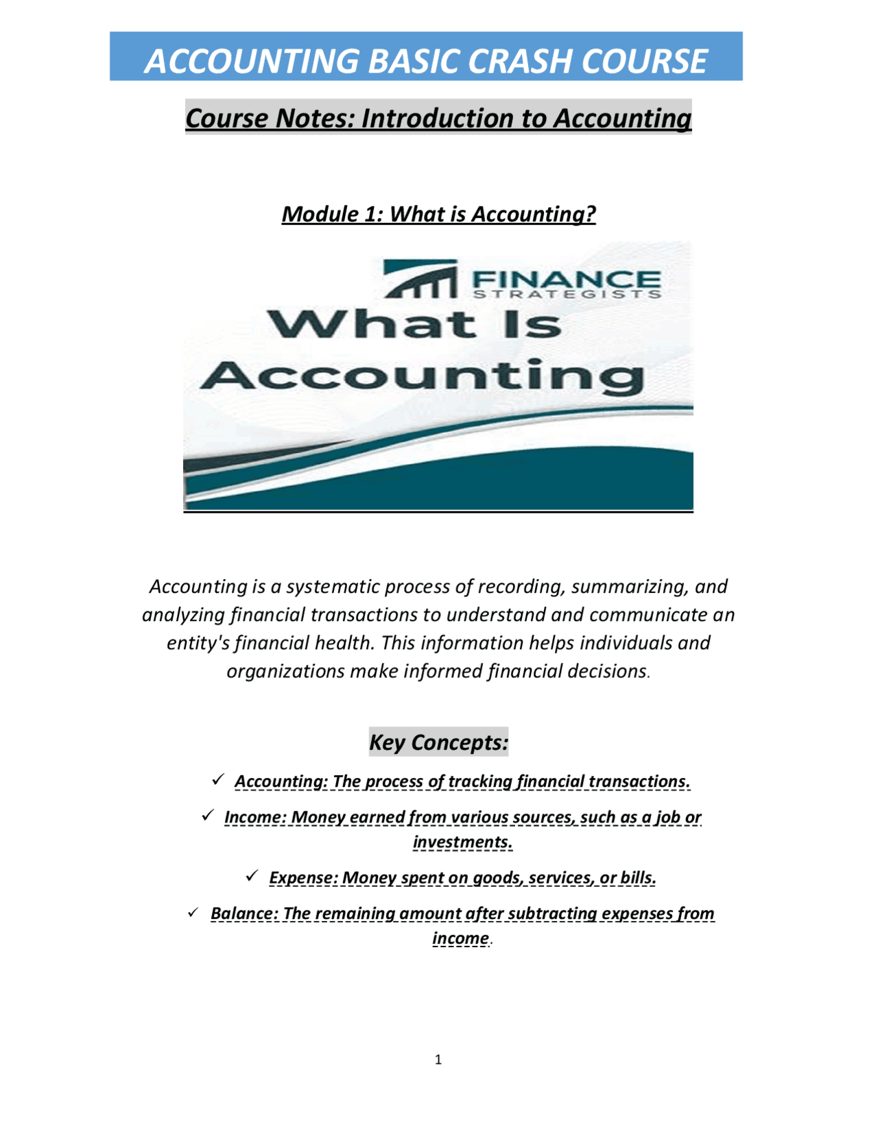 Accounting Full Theory Notes with proper explanation, photos and slides ...