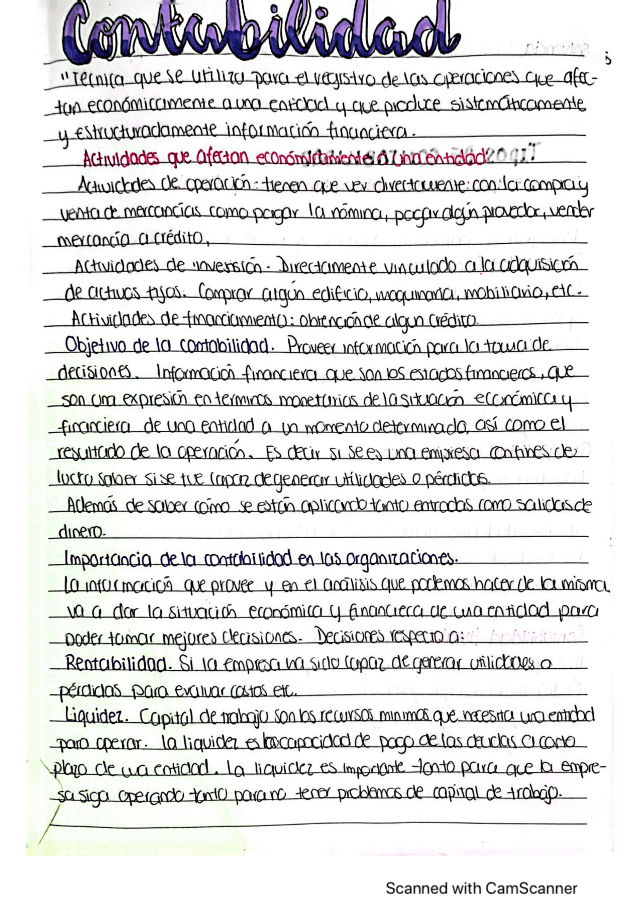 Concepto De Contabilidad Y Tipos De Contabilidad Apuntes De