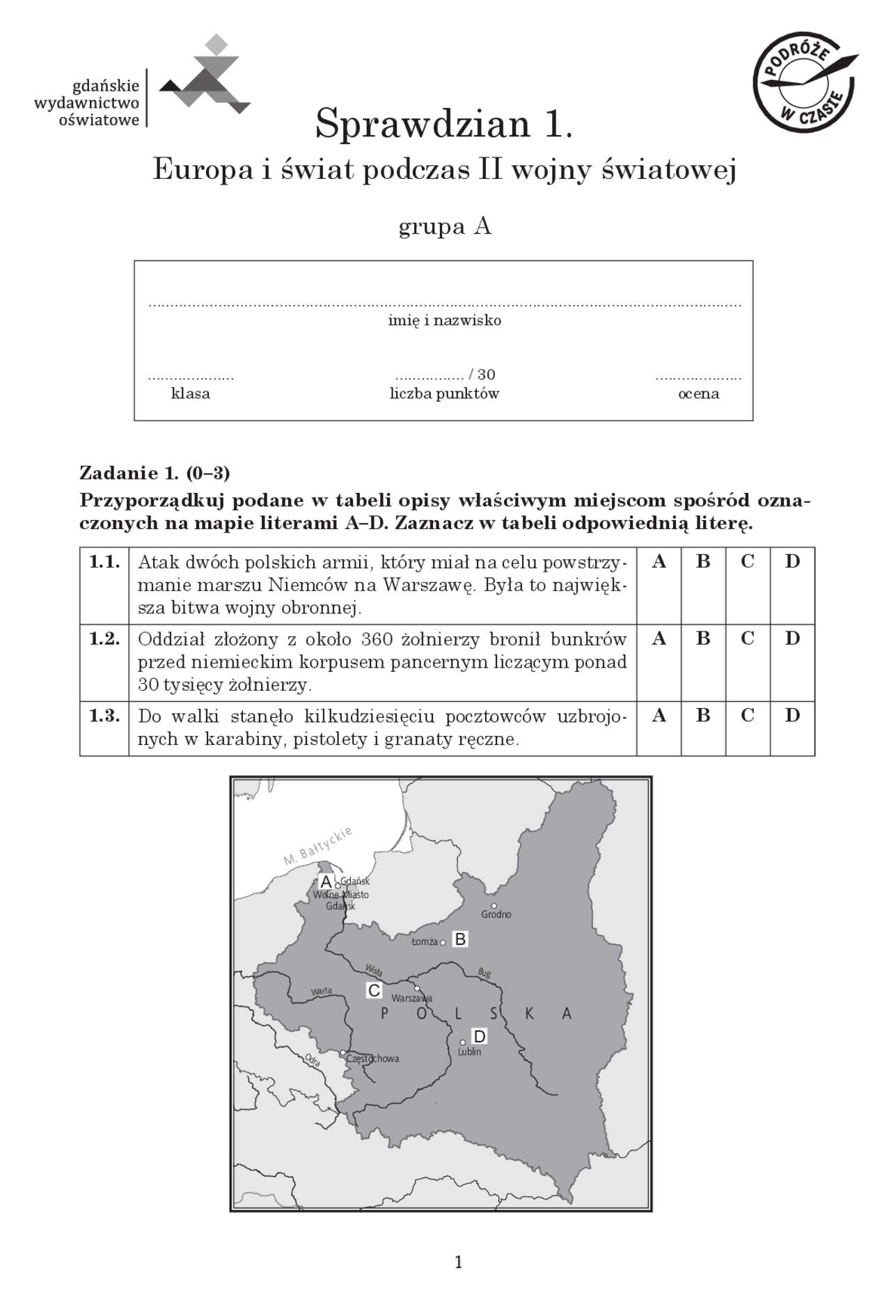 Sprawdzian Z Histori Pierwsze Cywilizacie