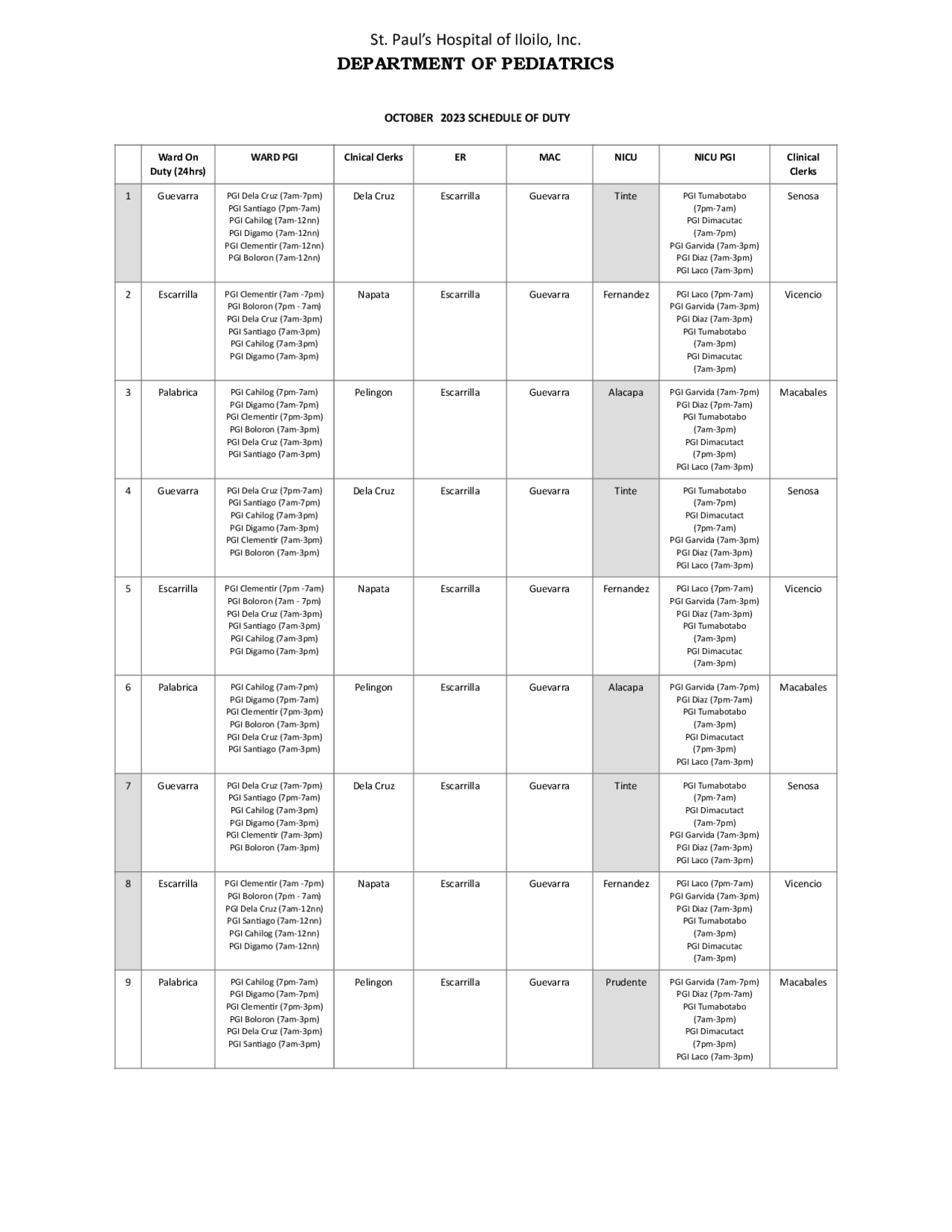 schedule-of-october-and-november-summaries-law-docsity