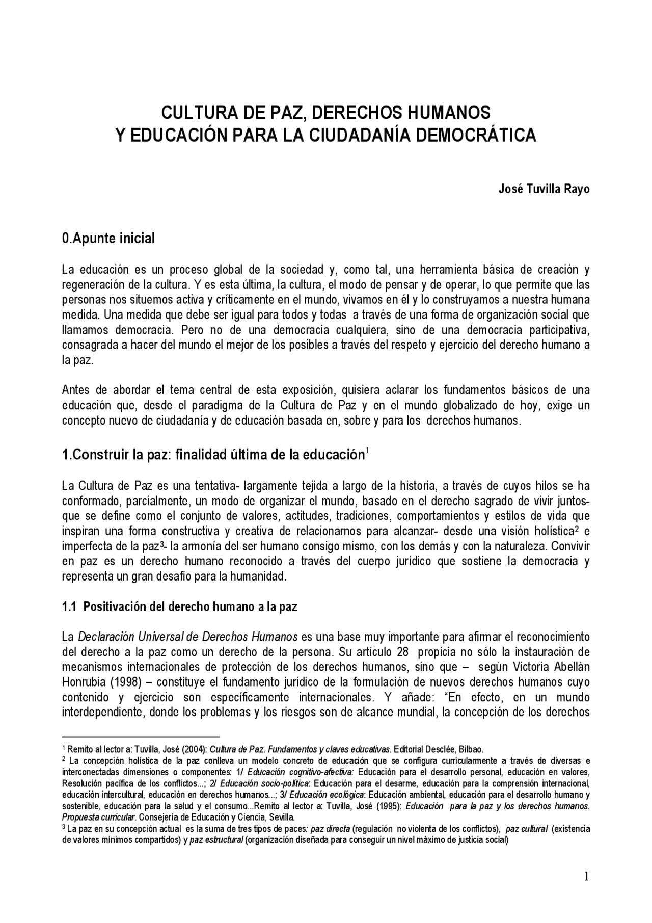 Educación para la Paz y los Derechos Humanos en América Latina ...