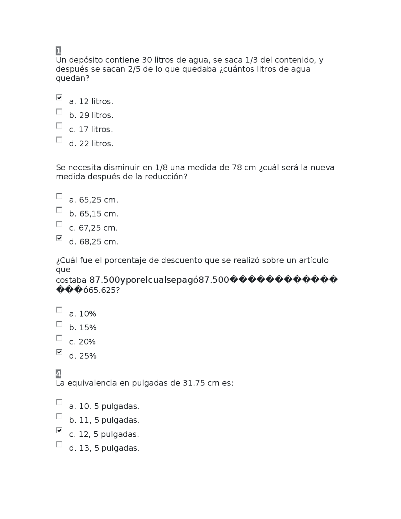 CUESTIONARIO SOBRE PROCEDIMIENTOS ARITMÉTICOS. GA2-240201528-AA1-EV01 ...