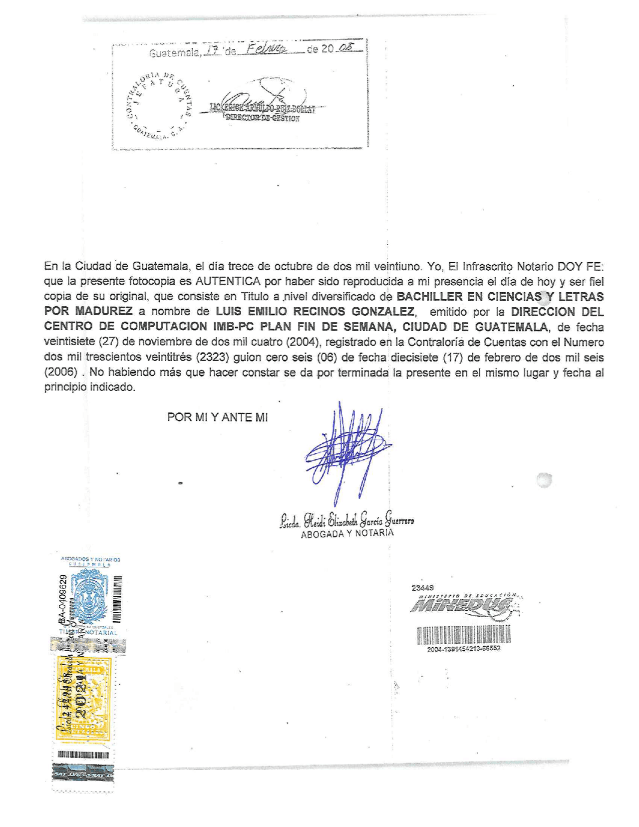 l autentica di un documento cruciverba
