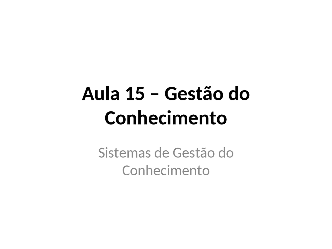Gestão De Conhecimento Notas De Estudo Gestão De Conhecimento Docsity