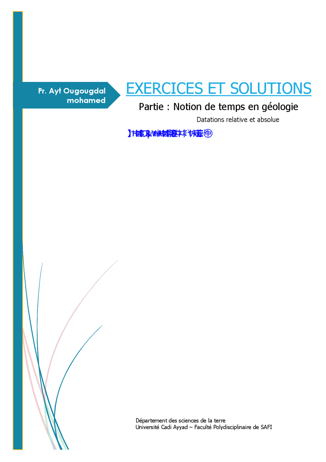Exercise And Solutions Exercises Law Docsity