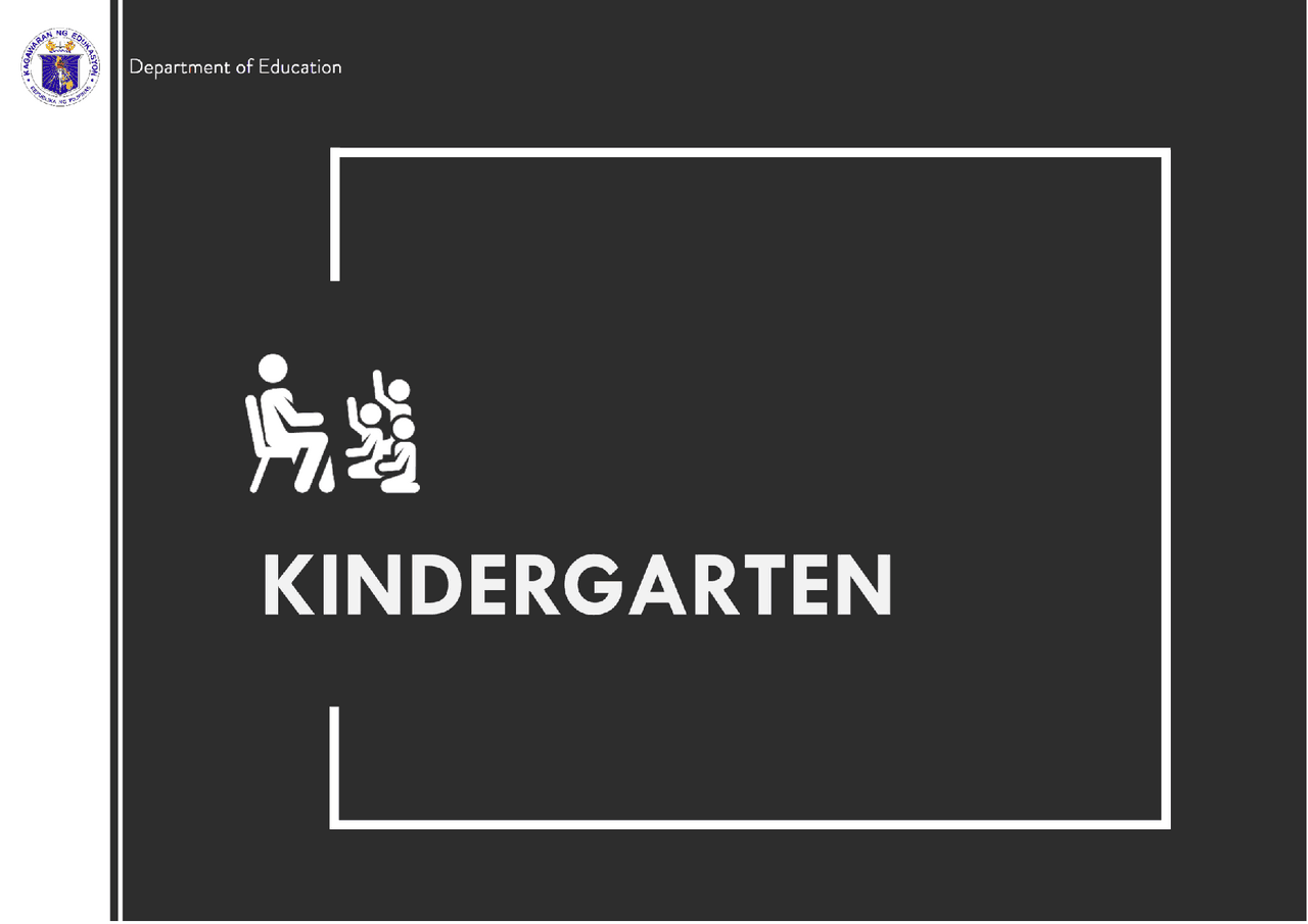 Kindergarten Melcs Basta Melcs To Sya Para Sa Kindergarten Summaries