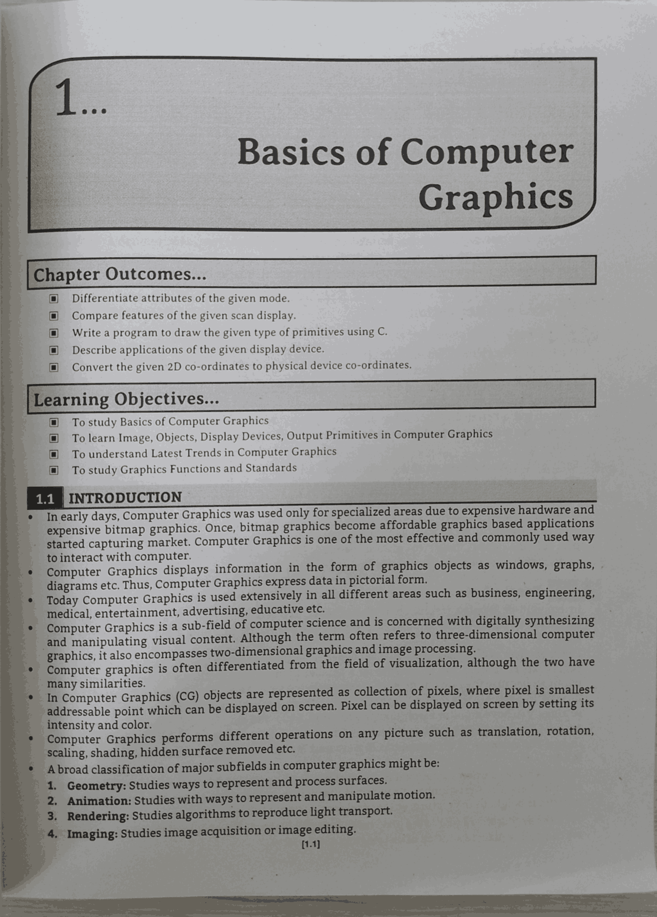 Computer graphics 3d transformation | Study notes Computer science ...