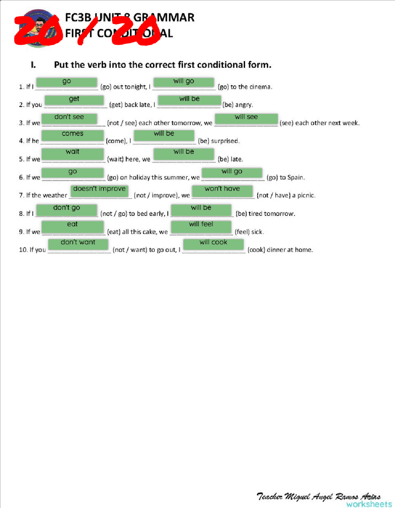 Actividades de ingles | Apuntes de Idioma Inglés | Docsity