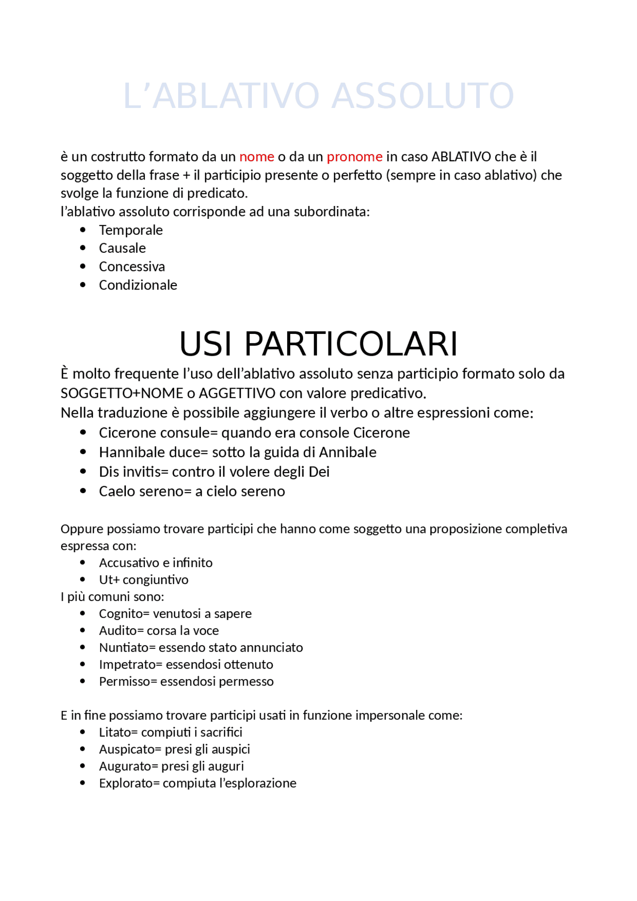 l-ablativo-assoluto-schemi-e-mappe-concettuali-di-latino-docsity