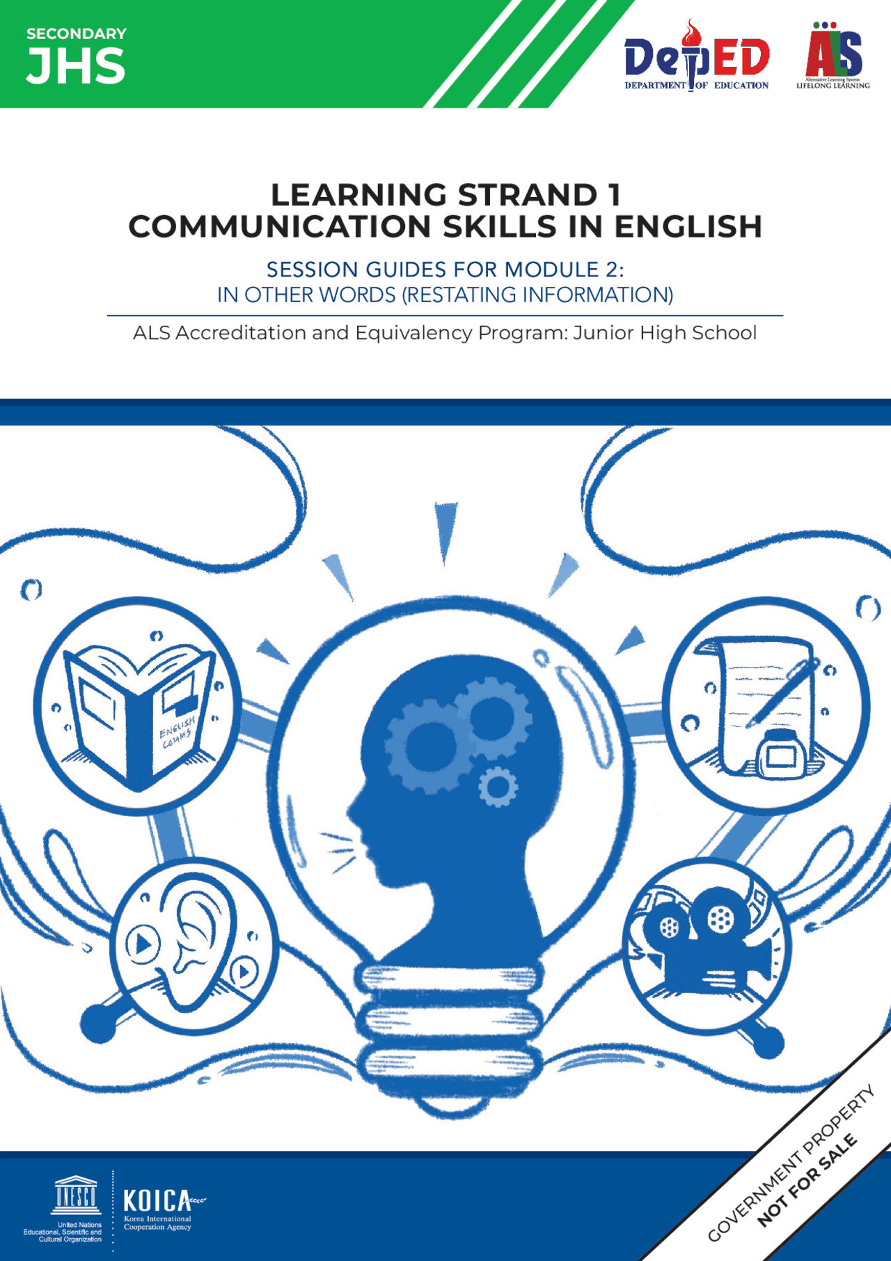 LEARNING STRAND 1 - ENGLISH COMMUNICATION SKILLS | Exercises