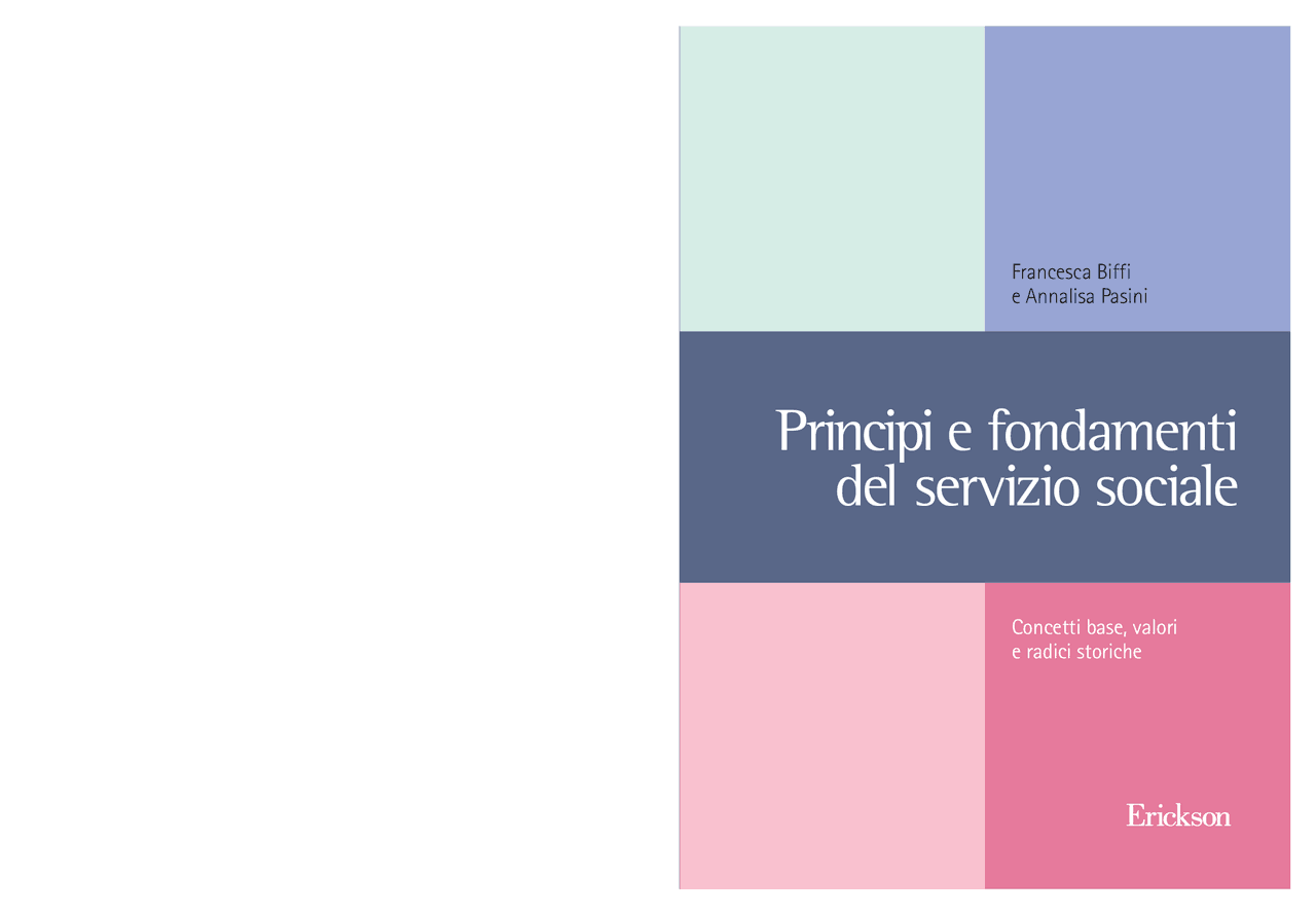 Principi E Fondamenti Del Servizio Sociale