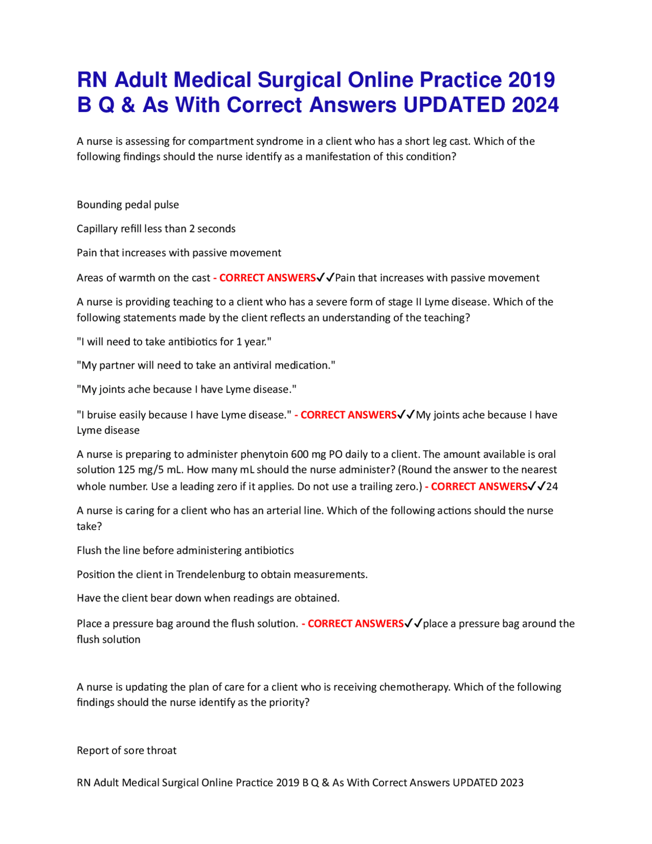 Rn Adult Medical Surgical Online Practice 2019 A - g46ruz8