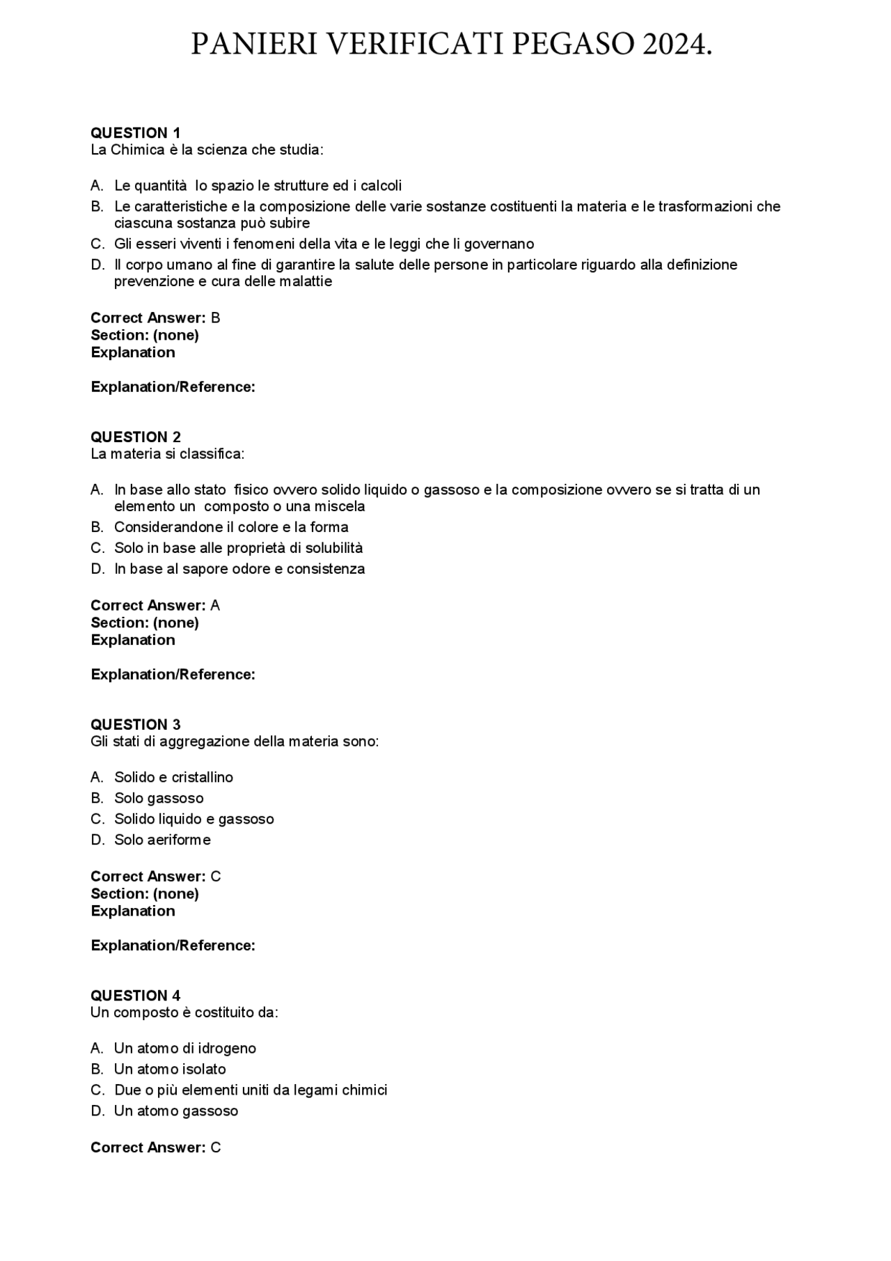 Banca Dati Domande Esame OCF 2025 - Athena SCF - Foto 8