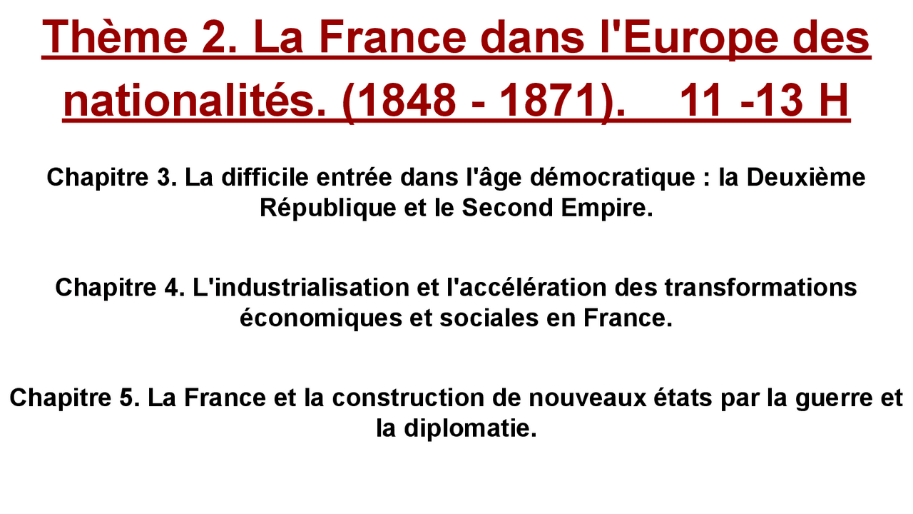 Chapitre 3. La difficile entrée dans âge démocratique la Deuxième
