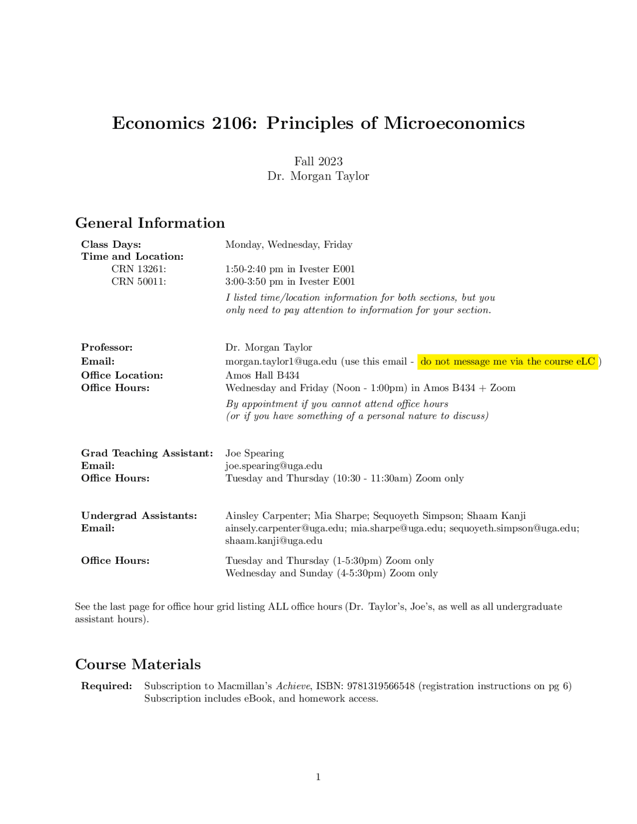 Principles of Microeconomics | Lecture notes Law | Docsity