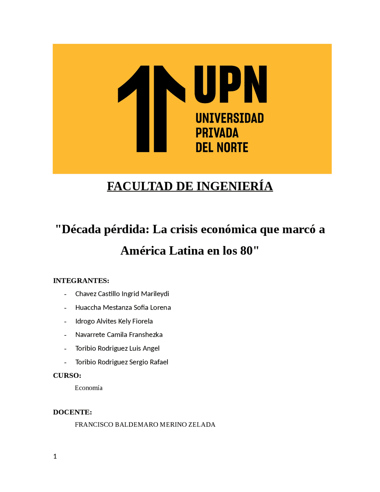 La crisis economica en los años 1980 Ejercicios de Economía Docsity