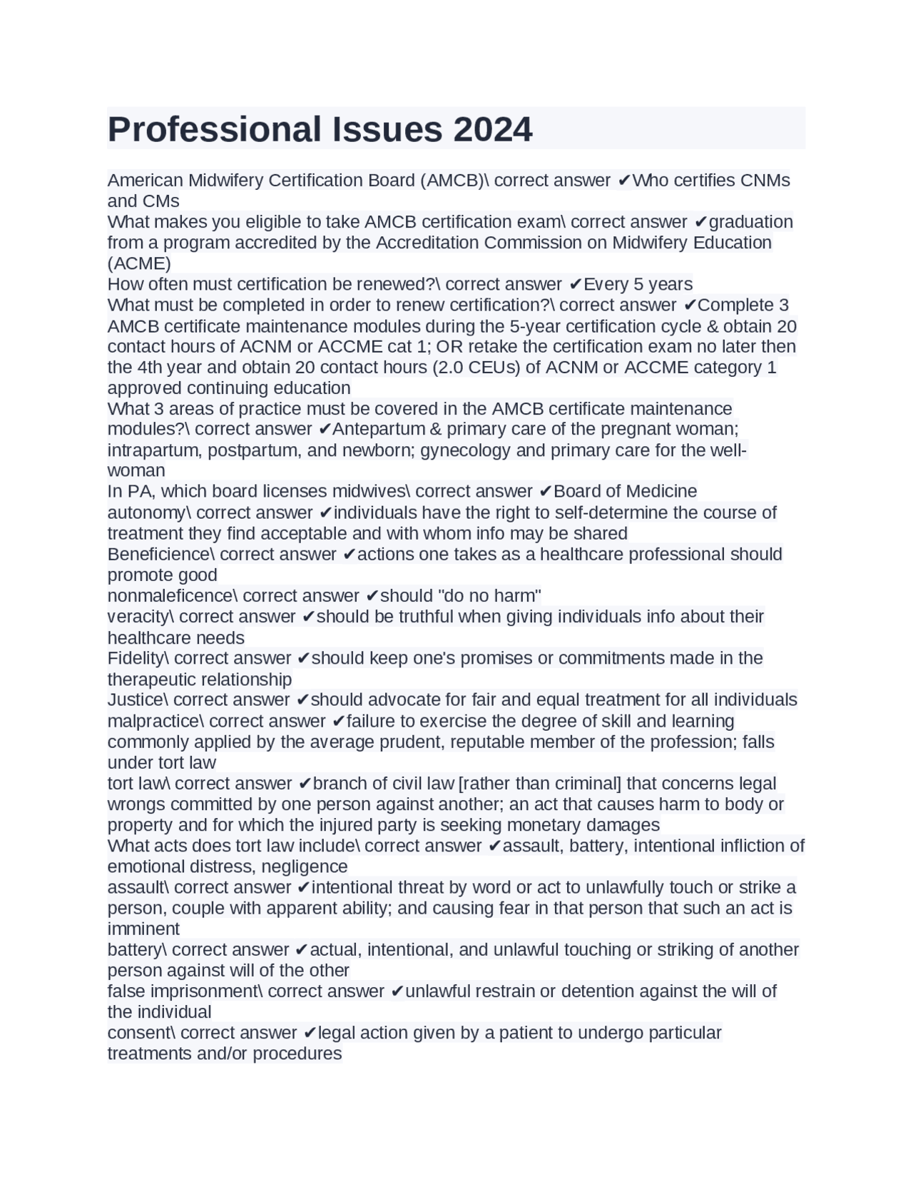 AMCB Certification and Midwifery Practices: Eligibility, Renewal, and ...