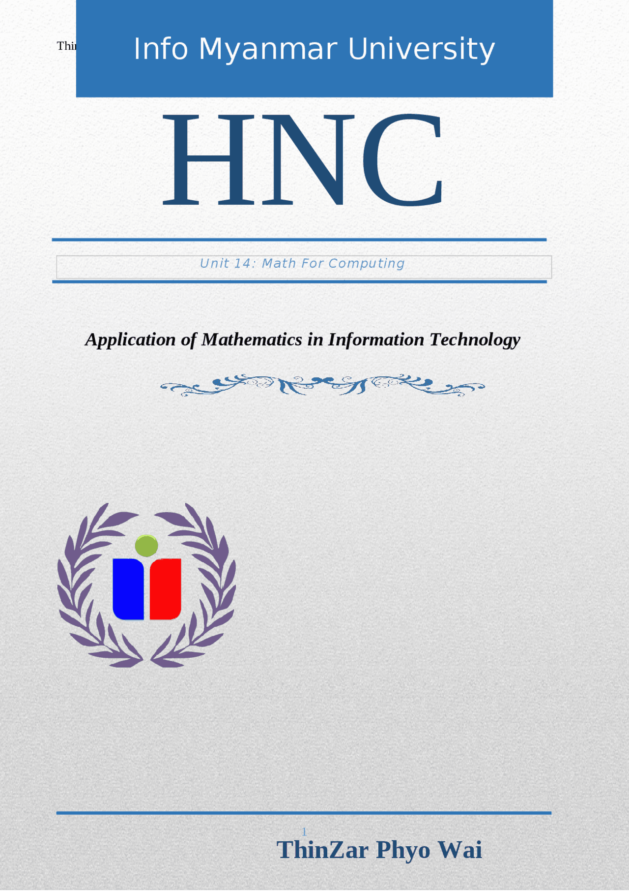 Mathematics for computing study notes mathematics docsity