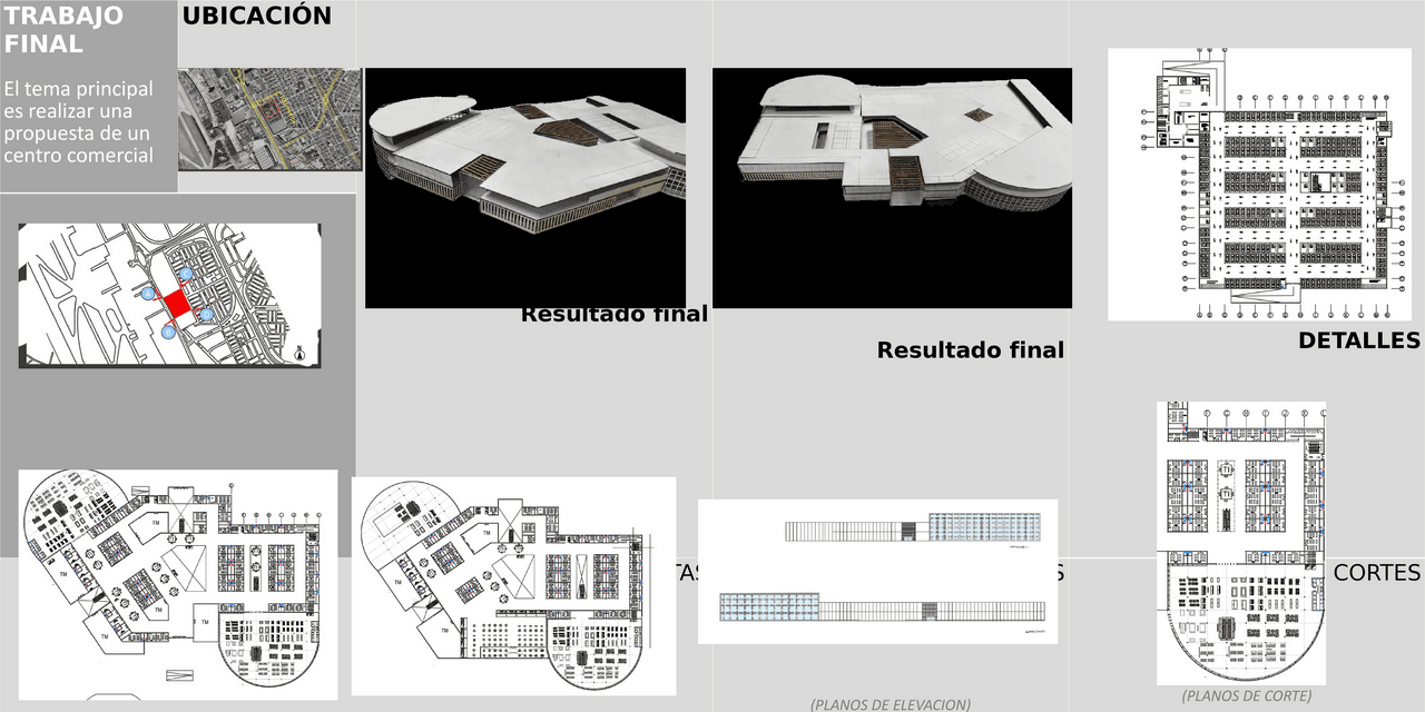 PANEL DE TALLER ARQUITECTONICO | Ejercicios de Arquitectura | Docsity