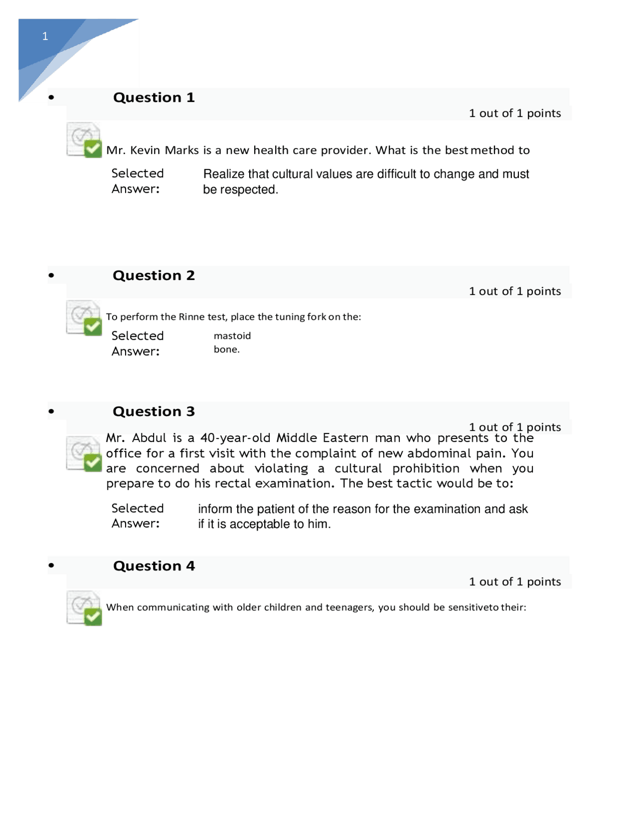 NURS-6512 midterm exam questions with correct answers | Exams Nursing ...