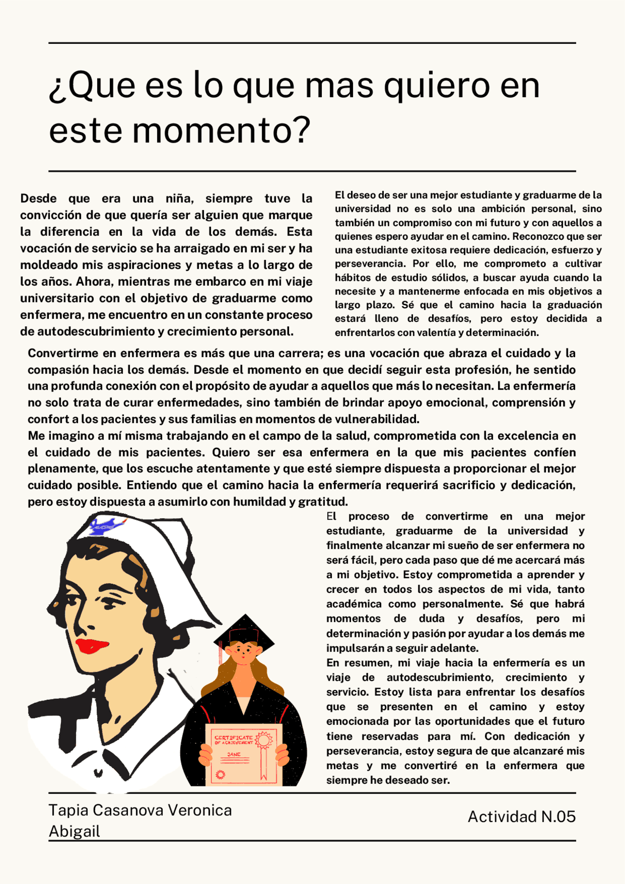 Mi Viaje hacia la Enfermería: Un Camino de Autodescubrimiento y ...