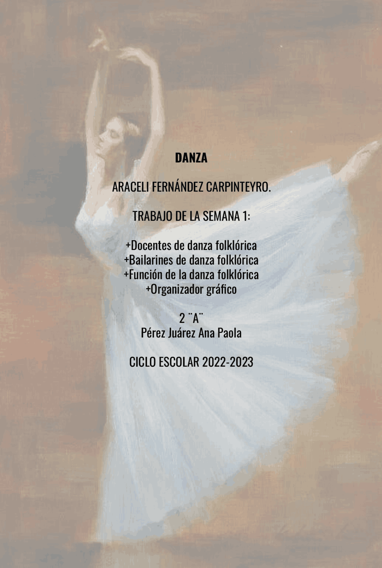 Docentes y bailarines de Danza Foklorica. | Resúmenes de Artes ...