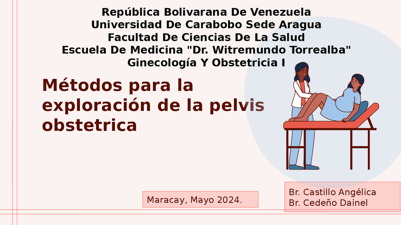 Metodos De Exploracion De Pelvis Obstetrica Diapositivas De Metodos De Exploracion De Pelvis Obstetrica Diapositivas De