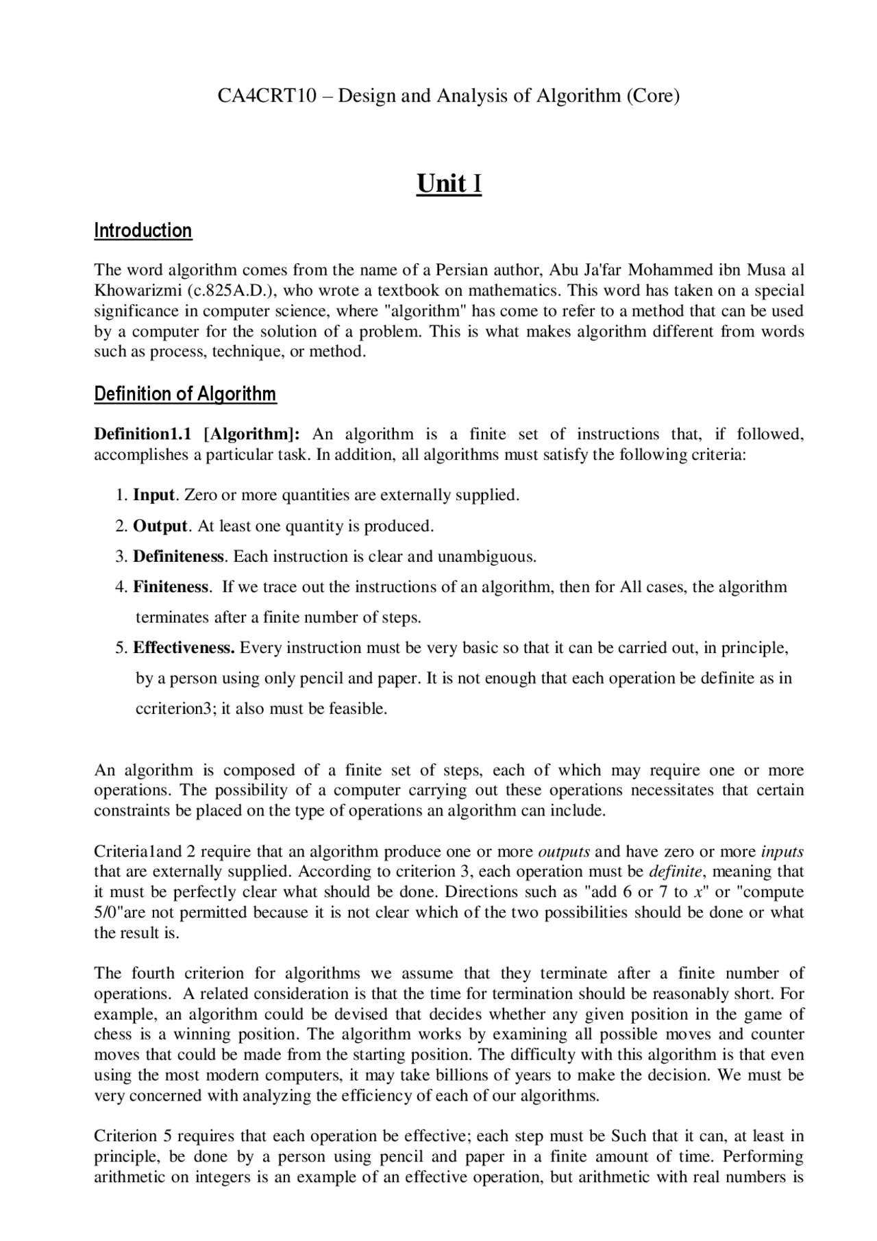 Algorithms and Algorithm Design Techniques | Cheat Sheet Algorithms and ...