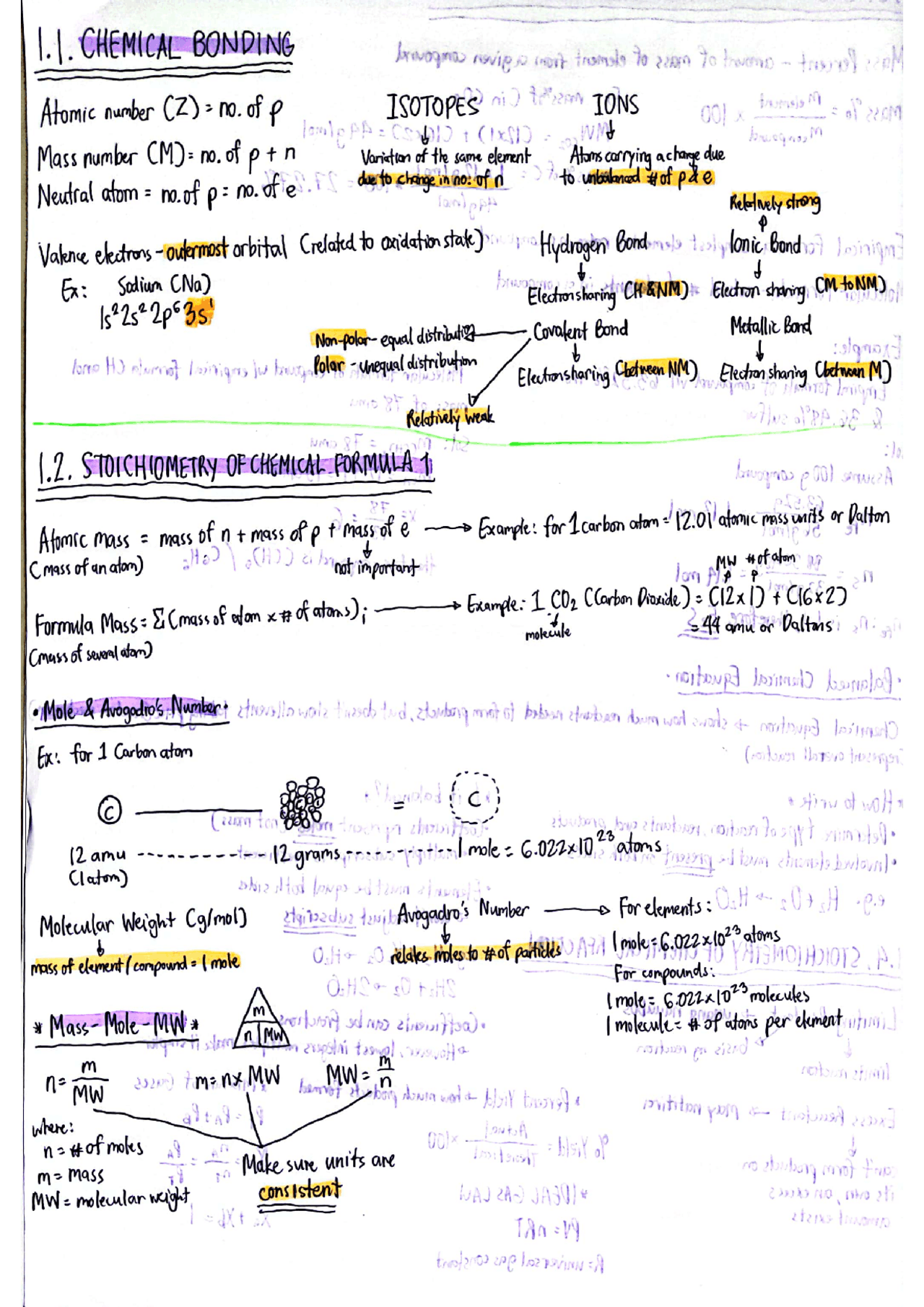 Chemistry and Its Applications | Study notes Chemistry | Docsity