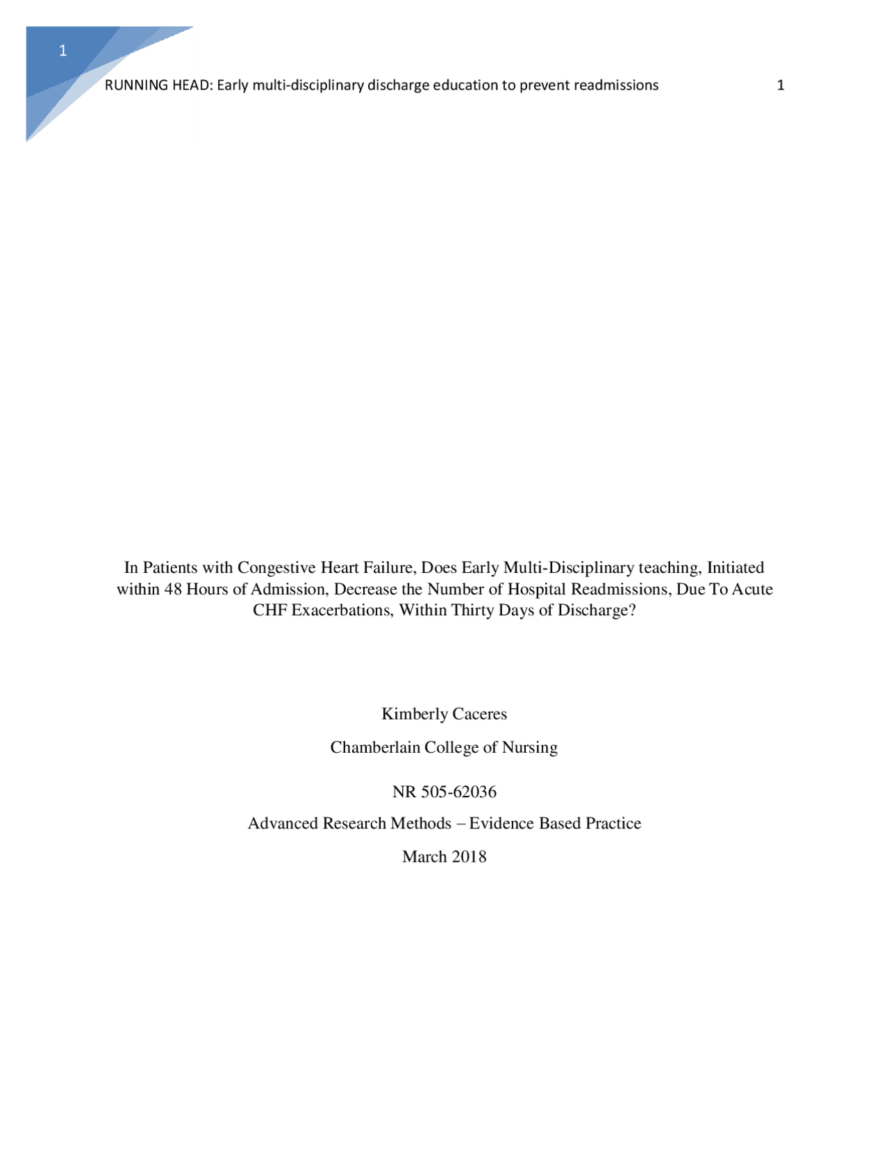 nr505 week 5 assignment final exam 2023 | Exams Nursing | Docsity