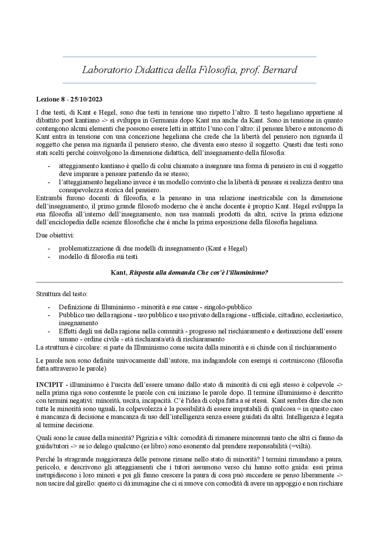 lezioni di storia della filosofia hegel