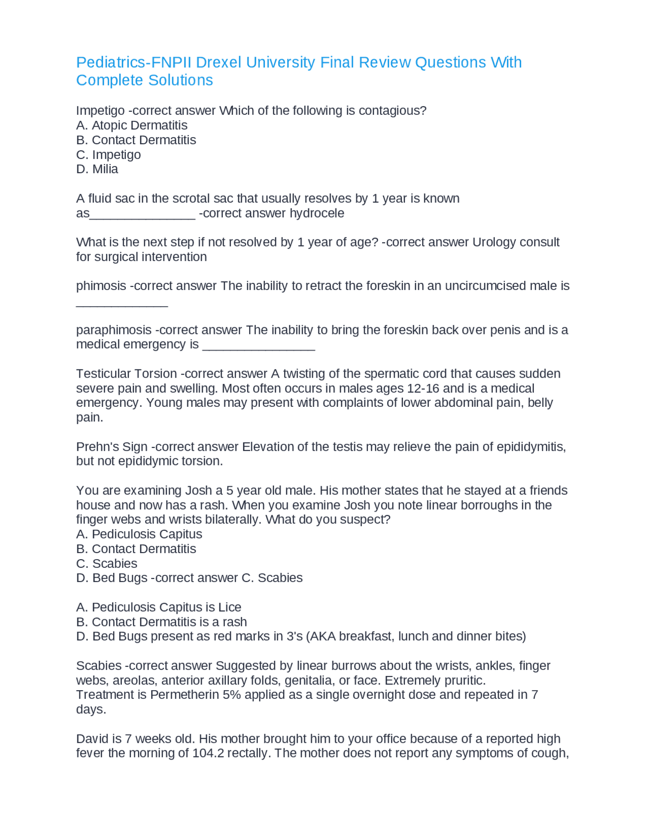 Drexel Official Transcript:  The Complete Ordering Process - tkloihn
